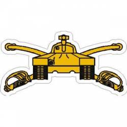 United States Army Armor Branch Logo - Vinyl Sticker