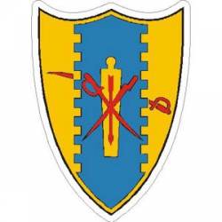 United States Army 4th Cavalry Regiment Logo - Vinyl Sticker
