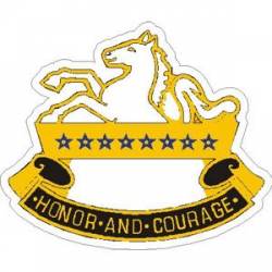 United States Army 8th Cavalry Regiment Logo - Vinyl Sticker