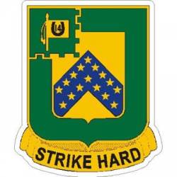 United States Army 16th Cavalry Regiment Logo - Vinyl Sticker
