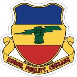 United States Army 73rd Cavalry Regiment Logo - Vinyl Sticker