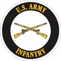 United States Army Infantry - Vinyl Sticker