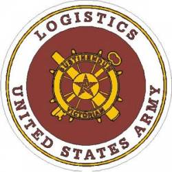 United States Army Logistics Branch  - Vinyl Sticker