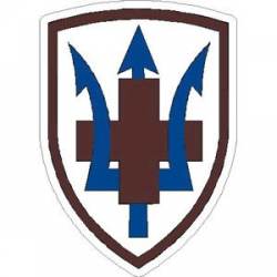 United States Army 213th Medical Brigade Logo - Vinyl Sticker