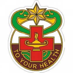 United States Army 804th Medical Brigade - Vinyl Sticker