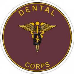 United States Army Dental Corps - Vinyl Sticker