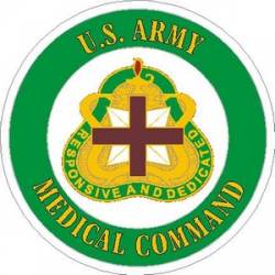 United States Army Medical Command - Vinyl Sticker