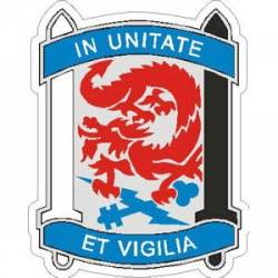 United States Army 501st Military Intelligence Battalion - Vinyl Sticker
