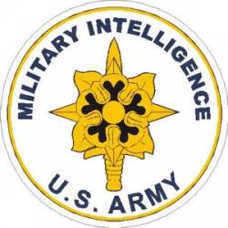 U.S. Army Military Intelligence - Vinyl Sticker