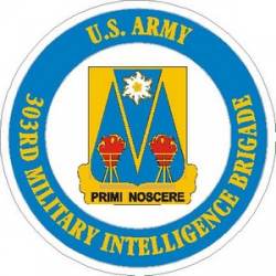 United States Army 303rd Military Intelligence Battalion - Vinyl Sticker