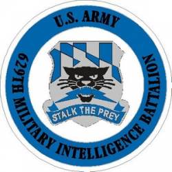 United States Army 629th Military Intelligence Battalion - Vinyl Sticker