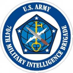 United States Army 704th Military Intelligence Battalion - Vinyl Sticker