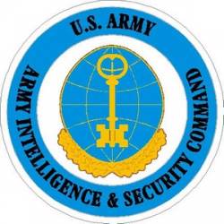 United States Army Intelligence & Security Command - Vinyl Sticker