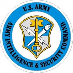 U.S. Army Intelligence & Security Command - Vinyl Sticker