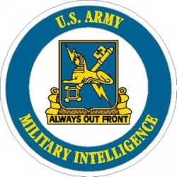United States Army Military Intelligence - Vinyl Sticker