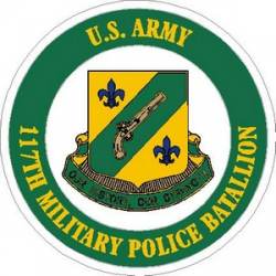 United States Army 115th Military Police Battalion - Vinyl Sticker