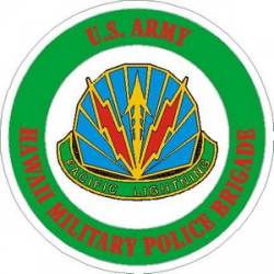 United States Army Hawaii Military Police Brigade - Vinyl Sticker