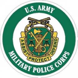U.S. Army Military Police Corps - Vinyl Sticker