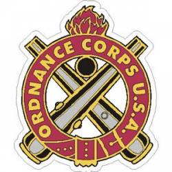 United States Army Ordnance Corps Logo - Vinyl Sticker