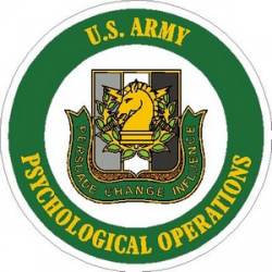 U.S. Army Psychological Operations - Vinyl Sticker