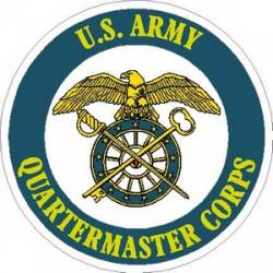 U.S. Army Quartermaster Corps - Vinyl Sticker