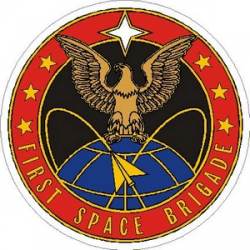 United States Army 1st Space Brigade - Vinyl Sticker