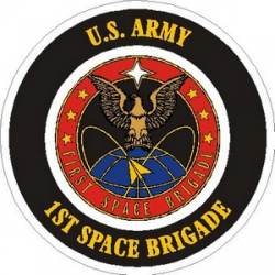 United States Army 1st Space Brigade - Vinyl Sticker