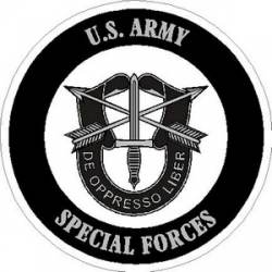 United States Army Army Special Forces - Vinyl Sticker