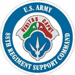 United States Army 88th Regiment Support Command - Vinyl Sticker