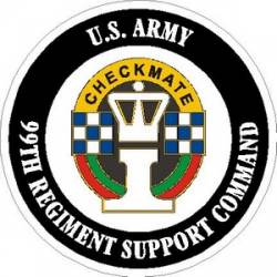 United States Army 99th Regiment Support Command - Vinyl Sticker
