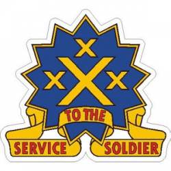 United States Army 13th Sustainment Command - Vinyl Sticker