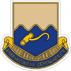United States Army 11th Transportation Battalion - Vinyl Sticker