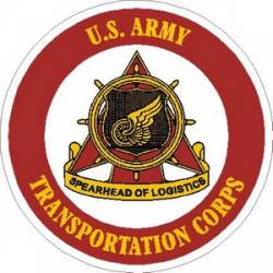 United States Army Transportation Corps - Vinyl Sticker