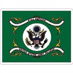 United States Army Retired Flag - Vinyl Sticker