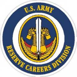 United States Army Reserve Careers Division - Vinyl Sticker