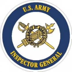 United States Army Inspector General - Vinyl Sticker