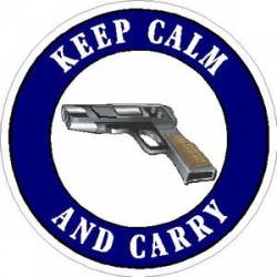 Keep Calm And Carry - Sticker