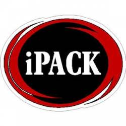 iPack Red & Black - Sticker