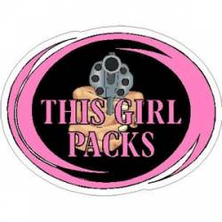 This Girl Packs - Sticker