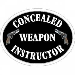 Concealed Weapon Instructor - Sticker