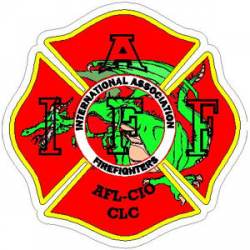 Dragon IAFF International Association Firefighters Maltese - Vinyl Sticker