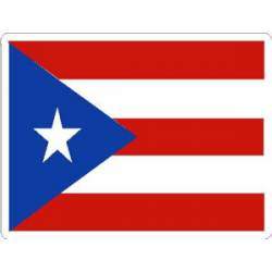 Puerto Rico Flag - Rectangle Sticker