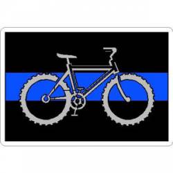 Thin Blue Line Bike Patrol - Vinyl Sticker