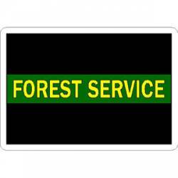 Thin Green Line Forest Service - Vinyl Sticker