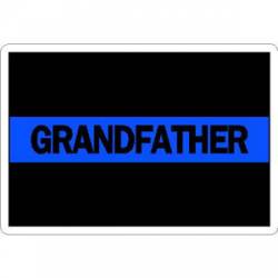 Thin Blue Line Grandfather - Vinyl Sticker