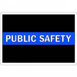 Thin Blue Line Public Safety - Vinyl Sticker