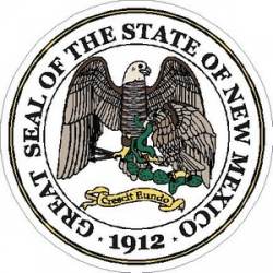 New Mexico State Seal - Vinyl Sticker