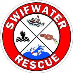 Swifwater Rescue - Vinyl Sticker