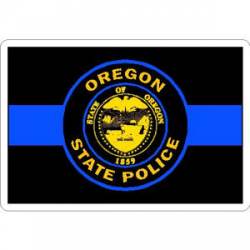 Thin Blue Line Oregon State Police - Vinyl Sticker