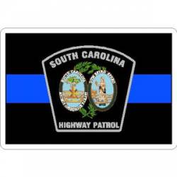 Thin Blue Line South Carolina Highway Patrol - Vinyl Sticker